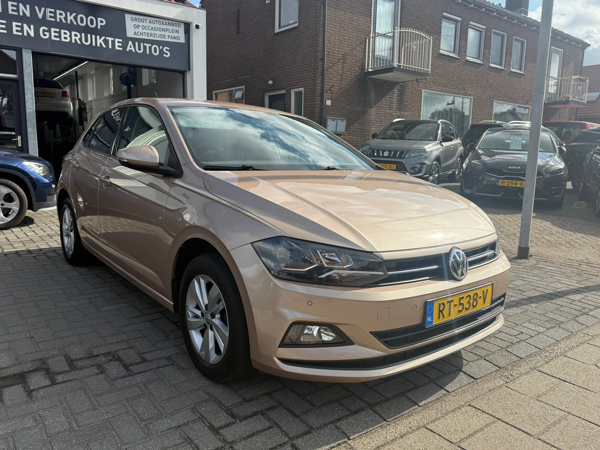 Volkswagen Polo 1.0 TSI Comfortline automaat, Apple Carplay/Android,Navigatie,L.M.Velgen thumbnail 3