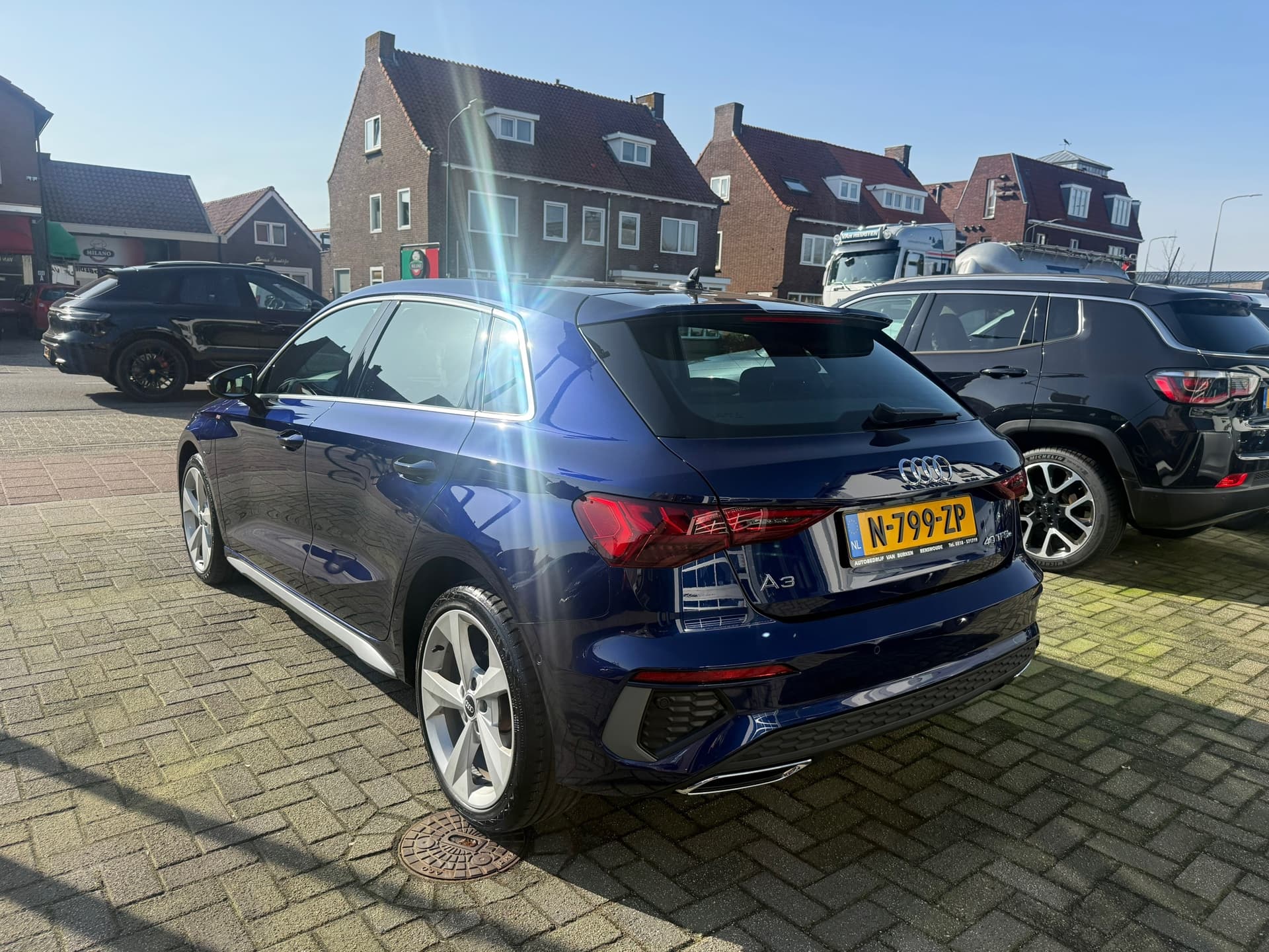 Audi A3 Sportback 40 TFSI e Advanced edition, S-line Panoramadak,Stoelverwarming,Apple Carplay/Android thumbnail 4