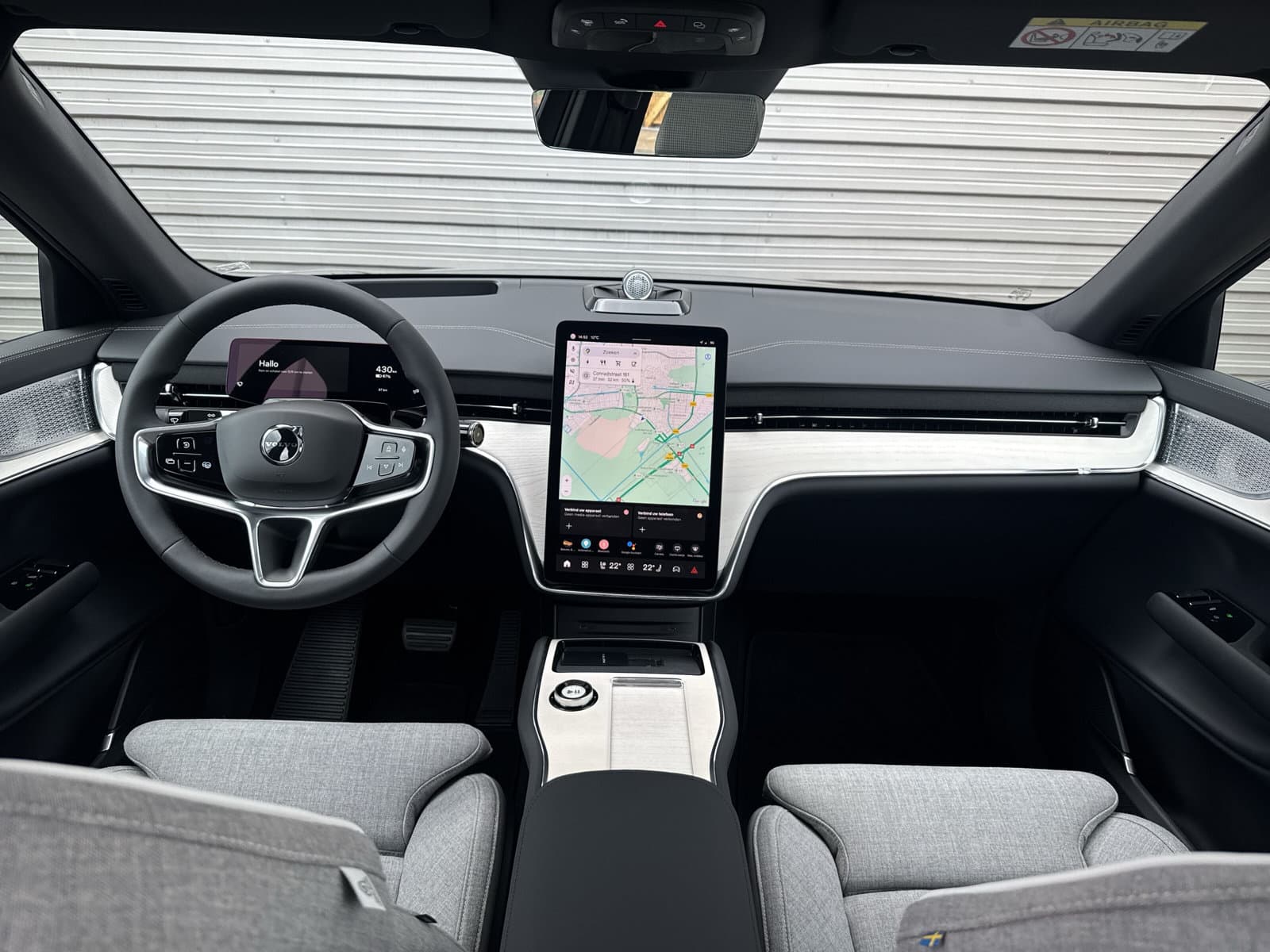 Volvo EX90 Twin Motor Performance Ultra 7p. 111 kWh / Woolblend bekleding / 22" / Luchtvering / Black Sheep pakket / thumbnail 16