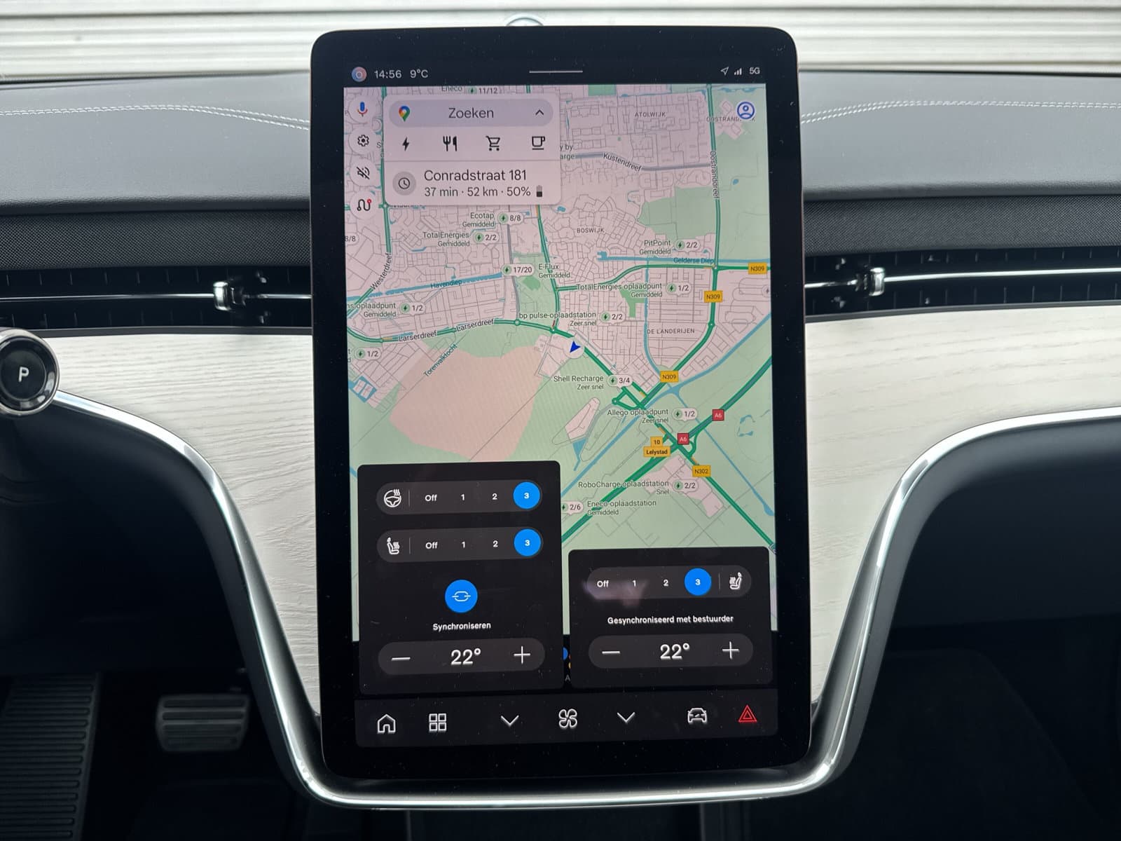 Volvo EX90 Twin Motor Performance Ultra 7p. 111 kWh / Woolblend bekleding / 22" / Luchtvering / Black Sheep pakket / thumbnail 28