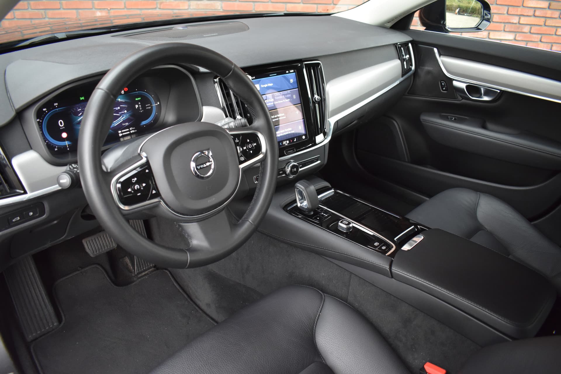 Volvo V90 T6 350PK Plug-in hybrid AWD Core Bright Long Range thumbnail 3