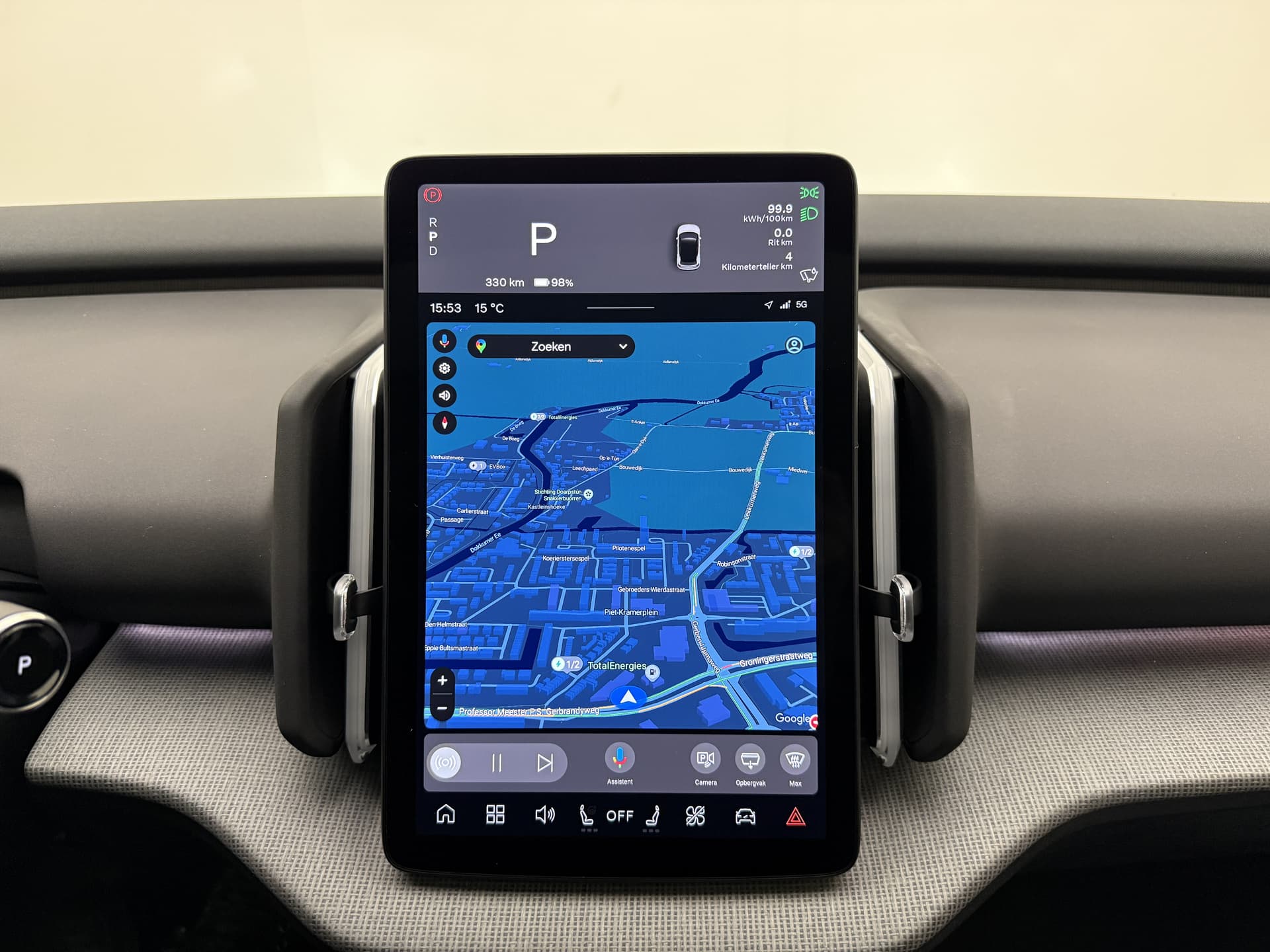 Volvo EX30 Twin Motor Performance Ultra Europa Sport / WOOL BLEND / 20" 5-Y-SPAAKS / BLACK PACK / GETINT GLAS / thumbnail 15