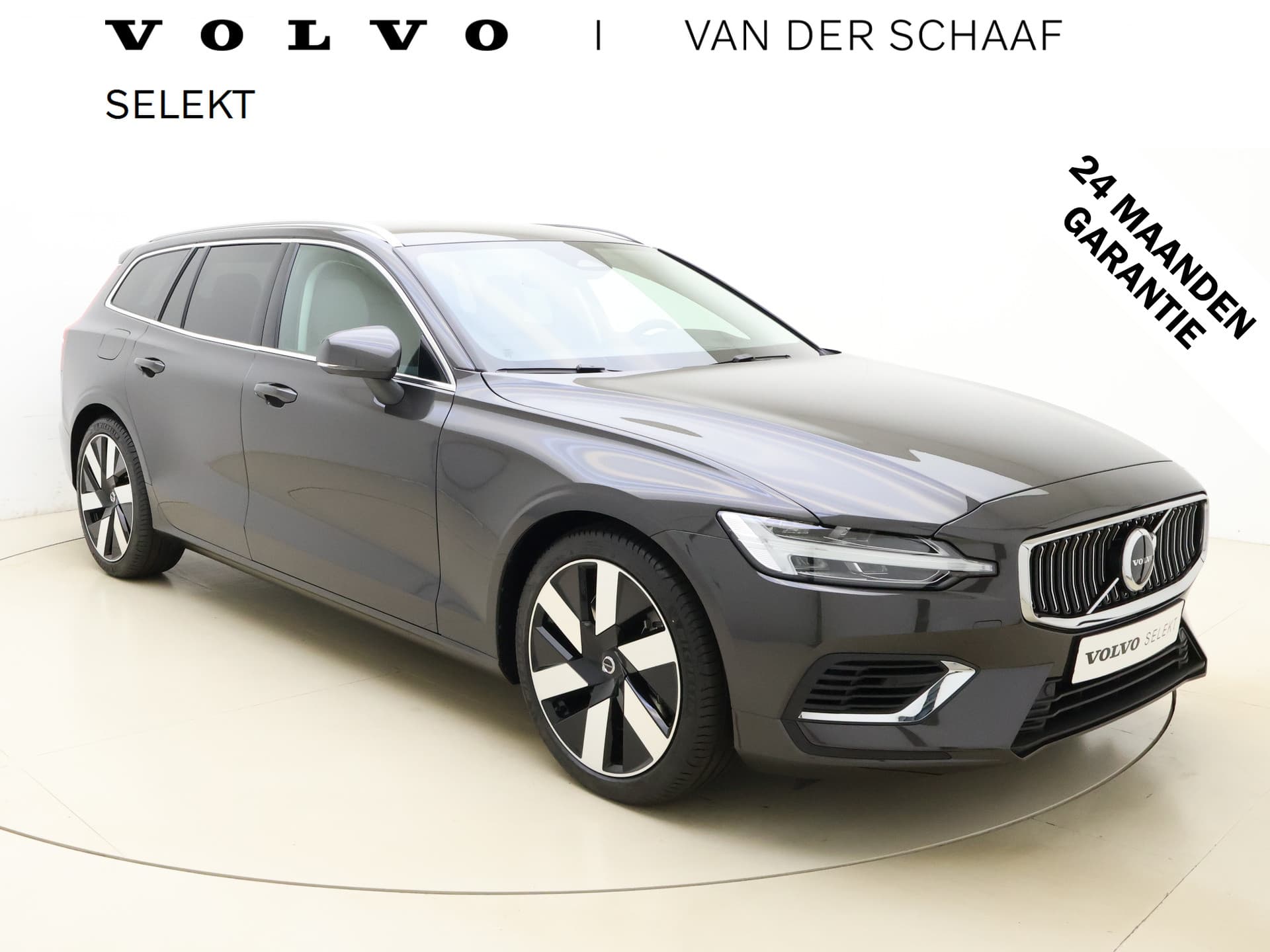 Volvo V60 T6 350pk AWD Essential Bright / Blond leder / ACC / PDC V+A / Camera / Stoel/- en stuurverwarming / 19'' Velgen / Getint glas /