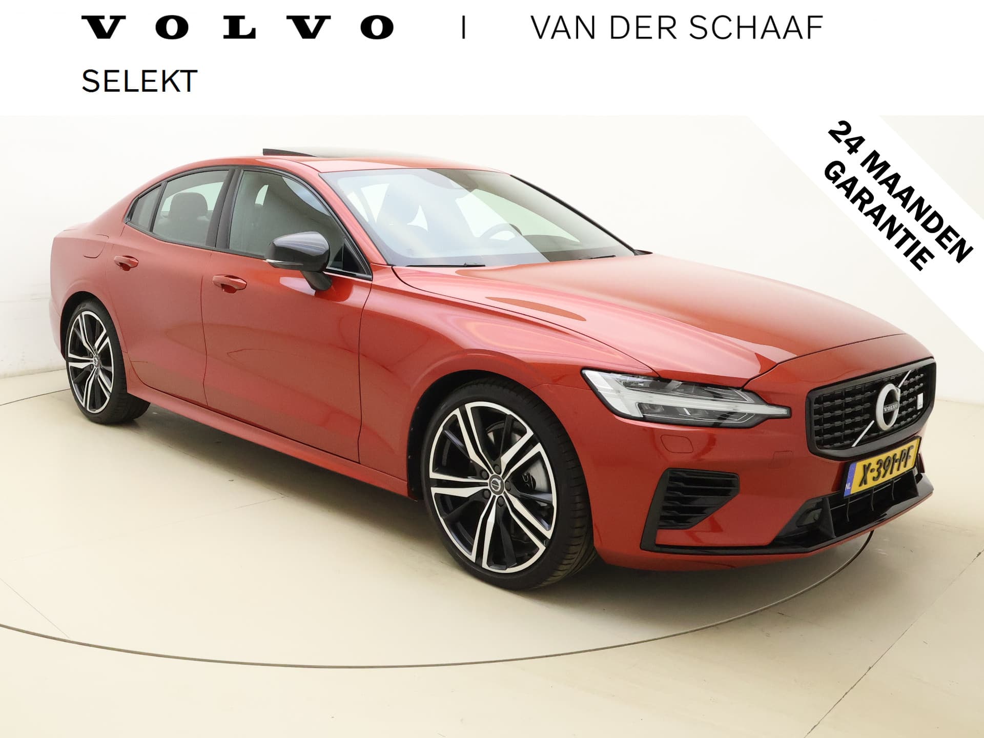 Volvo S60 T8 405pk AWD R-Design / Polestar / 20'' / Styling kit / Head-Up / Harman&Kardon / Panoramadak / Lederen Dashboard / Adapt. Cruise / BLIS / Full-LED /