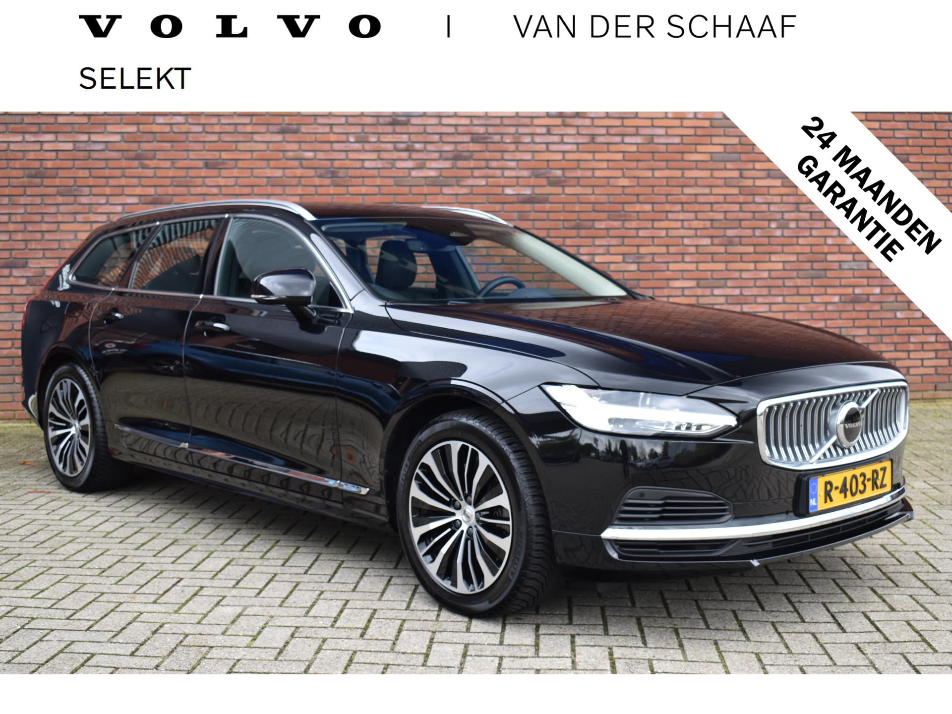 Volvo V90 T6 350PK Plug-in hybrid AWD Core Bright Long Range