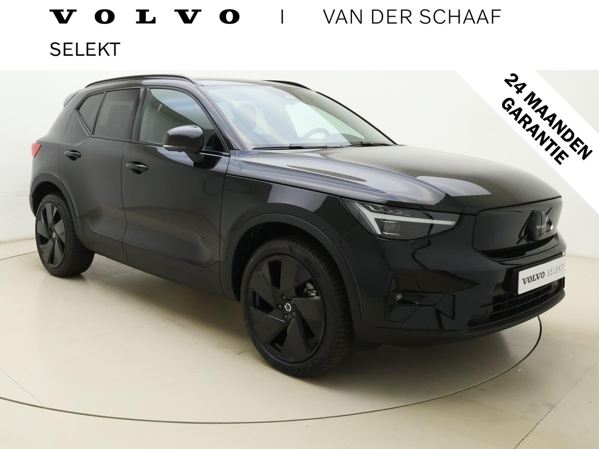 Volvo EX40 Extended Range Plus Black Edition / Pixel Koplampen / 360 Camera / 20'' / Nubuck / Harman&Kardon Audio / Getint Glas / ACC / BLIS / Stoel + Stuurw. Verwarming /