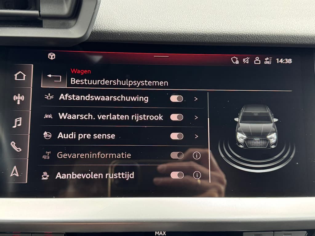 Audi A3 Limousine 30 TFSI Automaat * Carplay * Optiek Zwart * Parkeersensoren * thumbnail 46