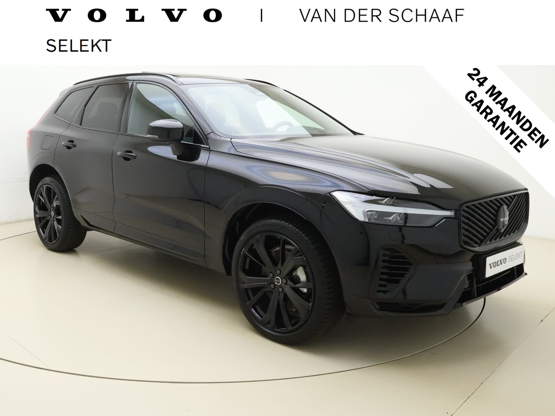 Volvo XC60 T6 350pk AWD Ultra Black Edition MY26 / Luchtvering / Sportleder/ 360 camera / Keyless / Schuif-kanteldak / 21inch / Trekhaak.