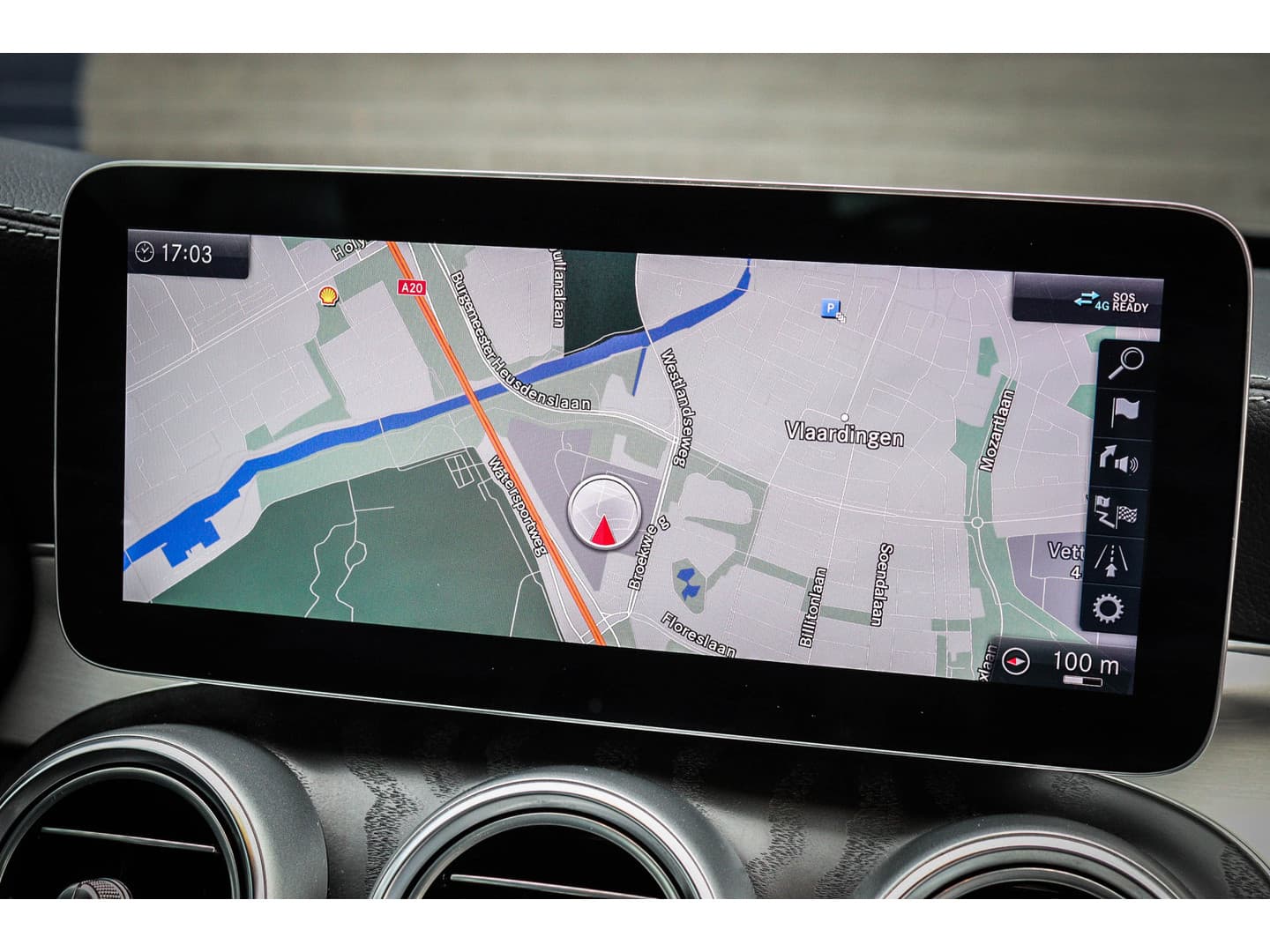 Mercedes-Benz C-Klasse Cabrio 180 AMG Line /Airscarf/Navi/Leder thumbnail 12