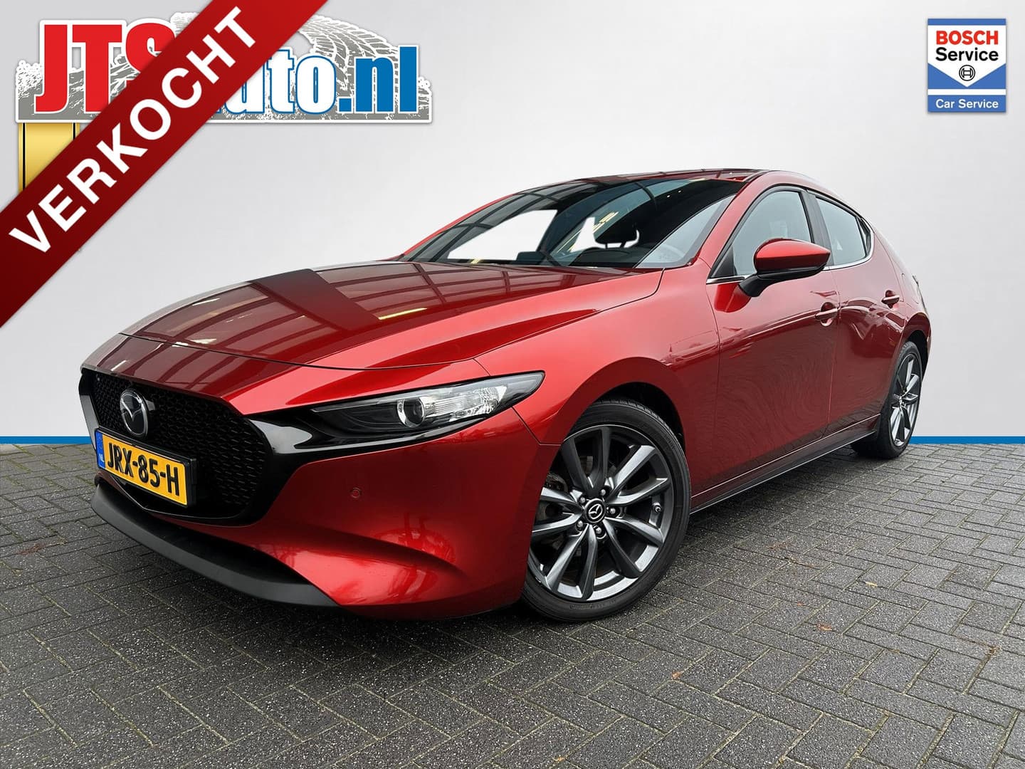 Mazda 3 Hatchback Skyactiv-G 122pk Aut. Cosmo, Leder, Trekhaak