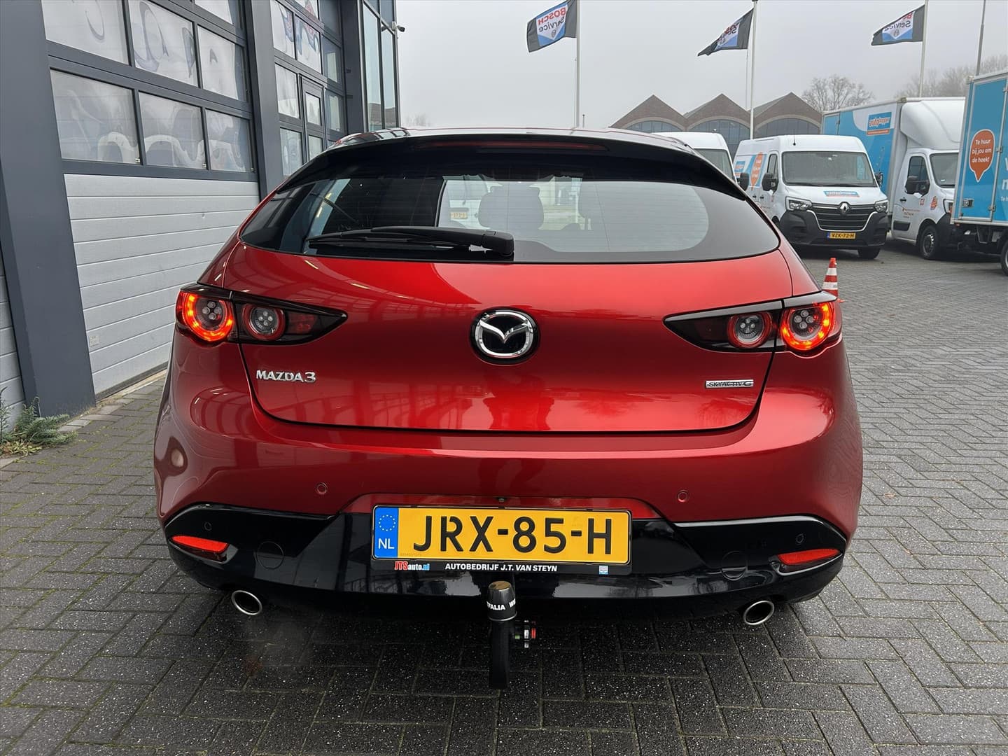 Mazda 3 Hatchback Skyactiv-G 122pk Aut. Cosmo, Leder, Trekhaak thumbnail 9