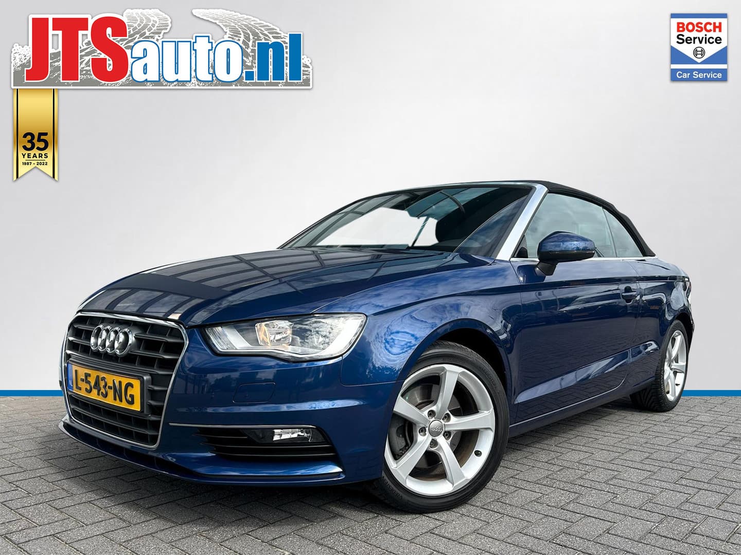 Audi A3 1.8 TFSI 180PK Aut. Cabrio, Climate, Cruise, Sensoren