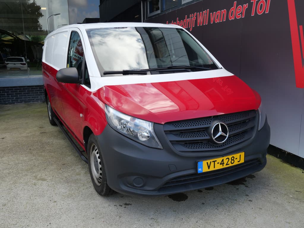 Mercedes-Benz Vito 111 CDI EXTRA LANG | LEER | NAVI | CRUISE | 2X SCHUIFDEUR | TREKHAAK | APK 10-2026!! thumbnail 9