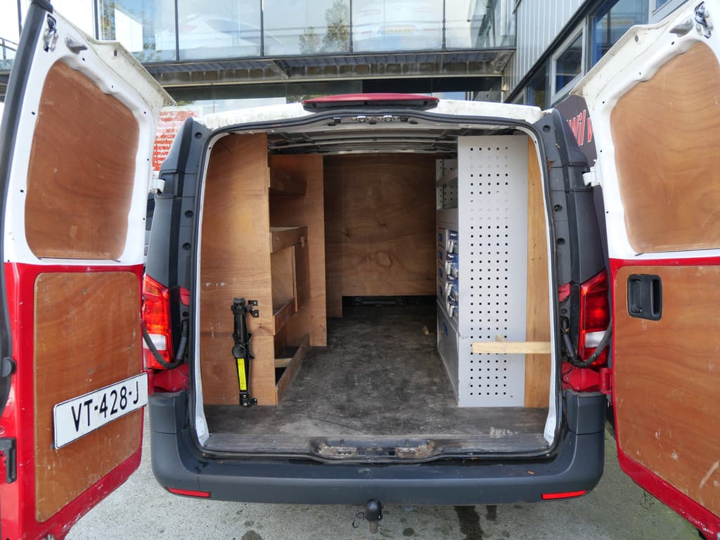 Mercedes-Benz Vito 111 CDI EXTRA LANG | LEER | NAVI | CRUISE | 2X SCHUIFDEUR | TREKHAAK | APK 10-2026!! thumbnail 25