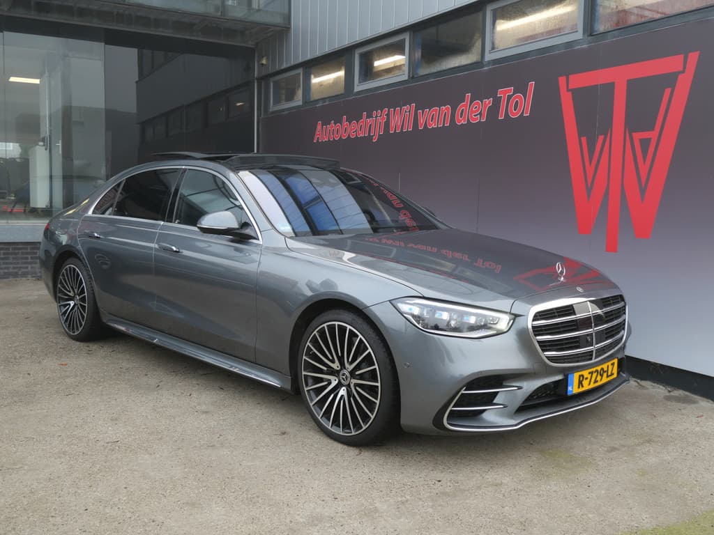 Mercedes-Benz S-Klasse 580 e LANG | AMG | PANO | SOFTCLOSE | NL-AUTO | MASSAGE | 3D DISPLAY | LUCHTVERING!!