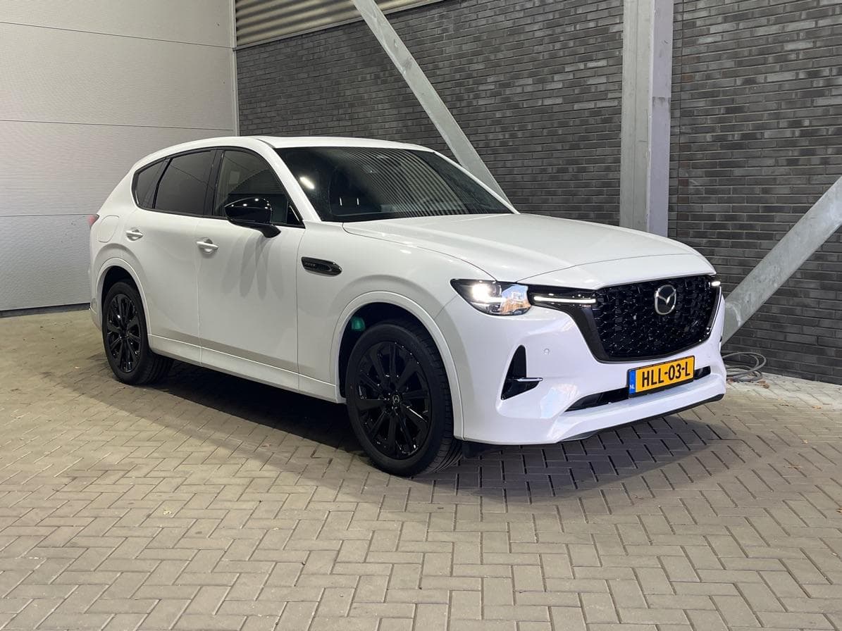 Mazda CX-60 2.5 e-SkyActiv PHEV Homura Plus | Panoramadak | Stoelverwarming+Ventilatie | Bose Audio | 360° Camera | ACC | Head-Up