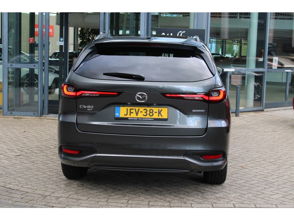 Mazda CX-80 2.5 e-Skyactiv PHEV 327pk AWD Automaat Homura Plus Panorama Stoelkoeling 7 Persoons thumbnail 10