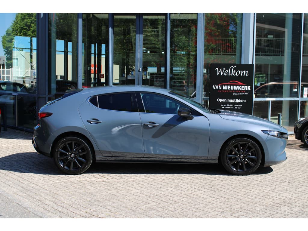 Mazda 3 Hatchback e-Skyactiv-G 150pk M Hybrid Automaat Homura Trekhaak Dealer Onderhouden thumbnail 3