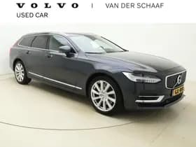 Volvo V90 T8 390pk AWD Inscription / Luchtvering / Bowers&Wilkins Audio / Dubbel glas / 360 Camera / El. Trekhaak / DAB / El. Stoelen / Keyless / Adapt. Cruise / BLIS / Leder