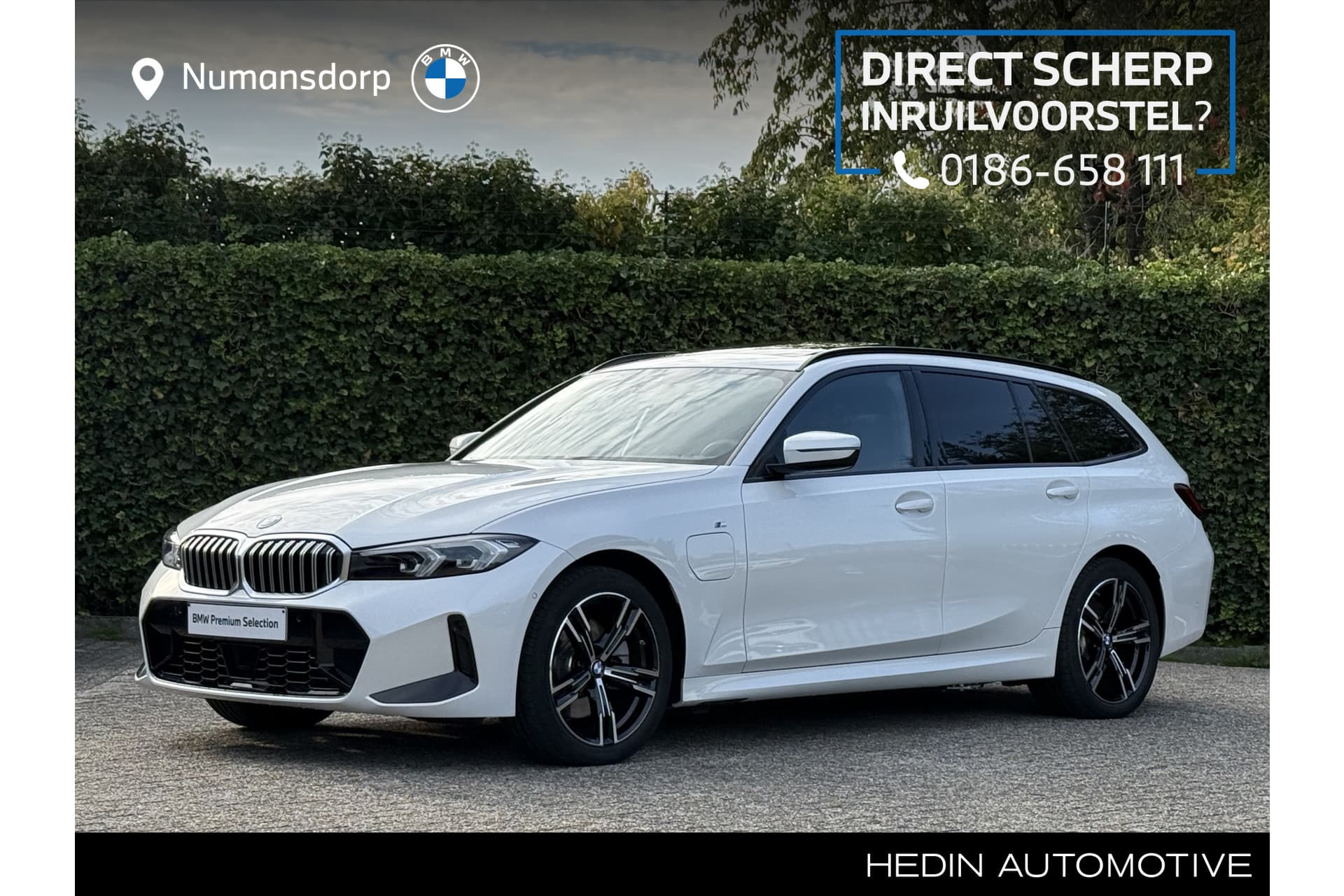 BMW 3 Serie Touring 330e | NW Model | M-Sport | 18'' | Panorama | Elek. Trekhaak | Camera | HiFi