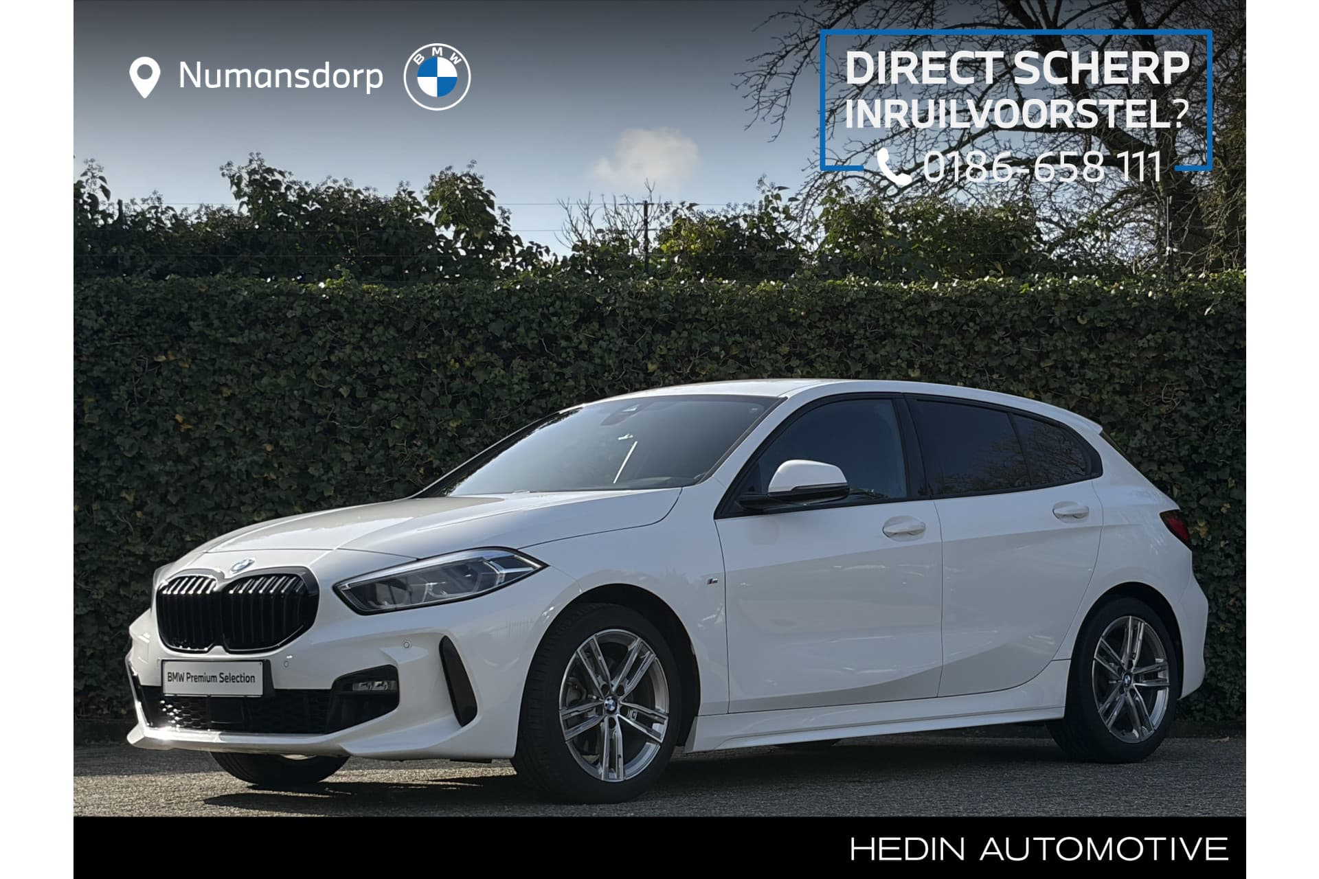 BMW 1 Serie 118i | M-Sportpakket | Getint Glas | Sportstoel. | Stoelverw. | PDC Voor + achter