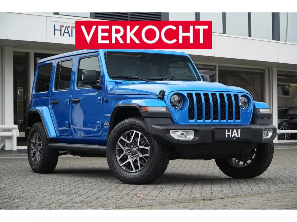 Jeep Wrangler Unlimited 4xe 380 Sahara I ACC I Spec. kleur I 9300km I